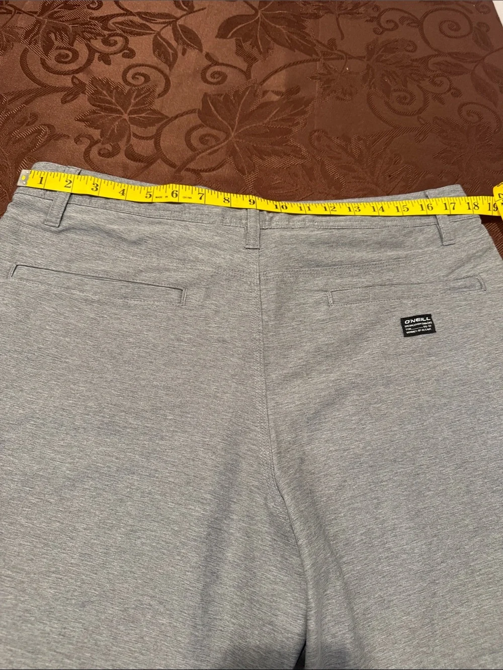 🌟3/$15🌟 O'Neill Heather Gray Mens Hybrid Shorts. Size 34